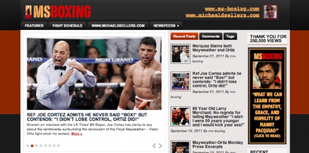 Boxing Stories Now Have Their Own Home at MS-Boxing.com