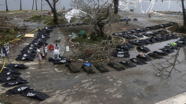 UN: Confirmed Death Toll from Typhoon Haiyan (Yolanda) now stands at 4,460