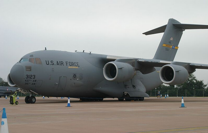 USAF C-17  With a Whopping 675 Passengers Flies out of Tacloban in the Philippines
