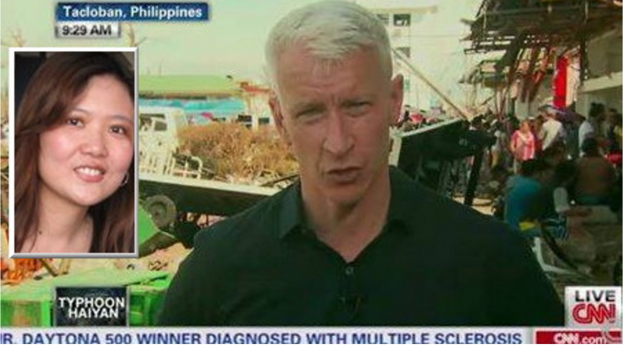 Geraldine Uy Wong Wants CNN’s Anderson Cooper to Return to the Philippines